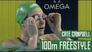 Womens 100m Freestyle in ISL  FULL RACE  Dallas [upl. by Reizarf]