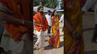 Newlyweds NagaChaitanya and Sobhita Visit Srisailam Temple in Andhra Pradesh ChaySo  Gulte [upl. by Lomasi865]