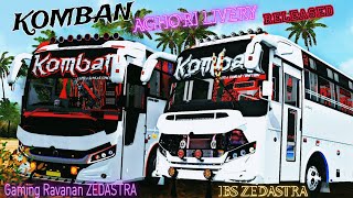 KOMBAN AGHORI LIVERY RELEASED FOR BUSSID🔥 IBS ZEDASTRA GAMING RAVANAN ZEDASTRA MOD KOMBAN LIVERY [upl. by Crawley]