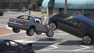 GTA 5  HIGH SPEED crashes high deformation quality [upl. by Ma783]