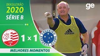 NÁUTICO 1 X 1 CRUZEIRO  MELHORES MOMENTOS  18ª RODADA BRASILEIRÃO SÉRIE B 2020  geglobo [upl. by Analise]