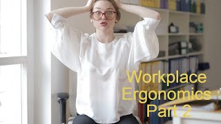 Ergonomics at Workplace Part2 [upl. by Jodoin]