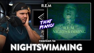 REM Reaction Nightswimming MV WOWIT HITS ME  Dereck Reacts [upl. by Lupiv592]