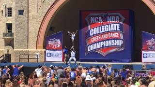 Spencer and Whitney  2017 NCA Stunt Partner National Champions [upl. by Nelleyram]