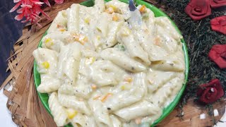 cheeze creamy white sauce pasta ese banaye jo bhi khaye to diwana ho jayewhitesaucepastaviralvideo [upl. by Dawkins539]