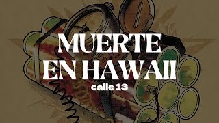 Calle 13  Muerte En Hawaii  Letra [upl. by Adelia142]