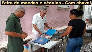 Como fazer feira na chuva Cédulas moedas e descontração  Numismática [upl. by Sevein312]