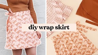 How To Make A Wrap Skirt  3 Different Styles  The Hannah Pattern [upl. by Theresa554]