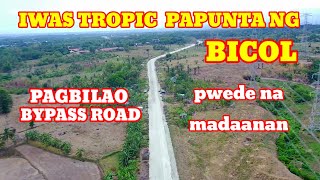 ALTERNATIVE ROUTE PAPUNTANG BICOLPAGBILAO BYPASS ROAD [upl. by Irtimd]