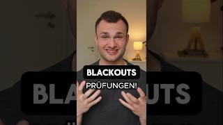 BLACKOUTS in Prüfungen Dann schau dieses Video prüfung study studium tipps [upl. by Attiuqaj839]