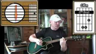 Viva La Vida  Coldplay  Acoustic Guitar Lesson easy ish detune by 1 fret [upl. by Okoyik]