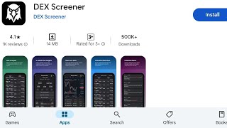 How To Install DEX Screener Apps  How To Download DEX Screener Apps [upl. by Eerahs]