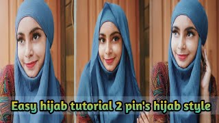 Khimar hijab tutorial  Easy hijab style  Hijab tutorial with kamiz  Mim Activities [upl. by Yelats861]