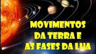 Os movimentos da Terra e as fases da Lua [upl. by Nosde721]