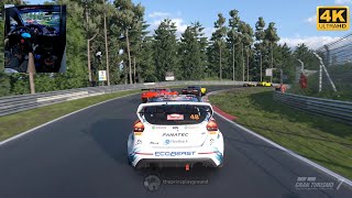 Nürburgring Nordschleife  Ford Focus RS  Thrustmaster T300RSGT x TH8s [upl. by Esorrebma]