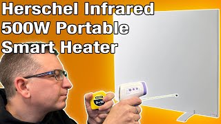 Herschel Infrared 500W Smart Portable Panel Heater Review [upl. by Hunger112]