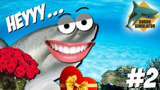 HOW TO DATE SHARK STYLE  Shark Simulator 2 [upl. by Jasper]