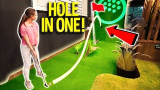 We Found an Awesome Homemade Mini Golf Course [upl. by Oinotla]