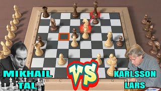 SERU Penyihir dari riga tumbang kan pecatur Swedia Mikhail tal vs Karlsson lars 1980 [upl. by Etteraj]