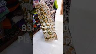 Pure cotton kalamkari sarees with blouse each in chirala sarees sarees 🙏 [upl. by Jolenta259]