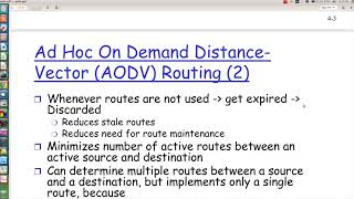 بروتوكول التوجيه AdHoc On Demand Distance Vector Routing Protocol AODV الجزء الاول [upl. by Arleta]