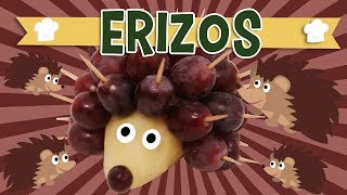 ERIZOS  Recetas para niños  MINICHEF TV [upl. by Notnert272]