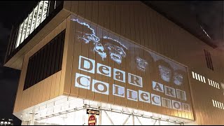 Guerrilla Girls Dear Billionaire Art Collector Projection on the Whitney 2015 [upl. by Edwine]