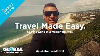 Working Holiday Australia with JD  Global Work amp Travel [upl. by Odnomyar992]