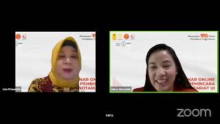 Webinar 100 Pembicara Alumni Notariat UI [upl. by Akirehs895]