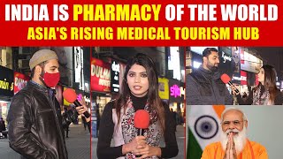 INDIA – Asias Rising Medical Tourism Hub  Pakistani Public Reactions [upl. by Arabel]