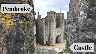 Pembroke Castle History amp Tour  Birthplace Of The First Tudor King [upl. by Aivull]