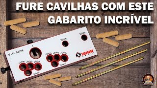 FURAÇÕES PARA CAVILHAS  GABARITO BLOCO FLAUTA ZINNI GABARITOS [upl. by Tselec7]