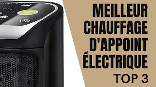 Top 3 Meilleur Chauffage dAppoint Électrique 2024 [upl. by Adiasteb]