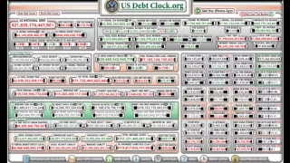 US DEBT CLOCK Live Stream [upl. by Ragouzis]