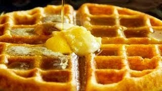 Classic Waffles Recipe [upl. by Eissehc]