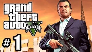 Grand Theft Auto 5 Gameplay Walkthrough Part 1  Prologue [upl. by Oicul]