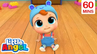 Little Angel  Baby Has A Boo Boo  Kids Fun amp Educational Cartoons  Moonbug Play and Learn [upl. by Sprung321]