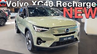 New Volvo XC40 Recharge 2023  Visual REVIEW exterior interior [upl. by Annohsed]