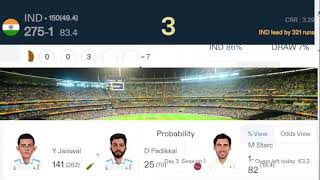 AUS vs IND 1st TEST BGT 202425Day 3Session 1 [upl. by Sivehc]