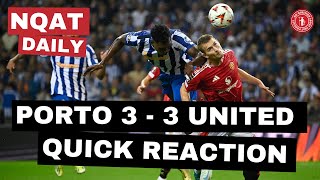 Daily  Quick Reaction Porto 3  3 United [upl. by Sivatnod]