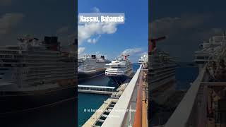 Nassau the Bahamas port travelvlog [upl. by Ellinger452]