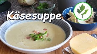 Mein Rezept für Käsesuppe mit Speck 👉super lecker [upl. by Llekcor]