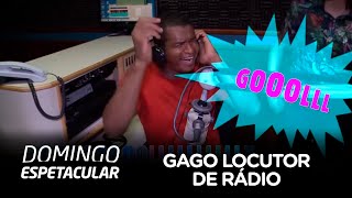 Gago faz sucesso como locutor de rádio em Maceió [upl. by Young870]