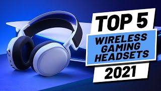 Top 5 BEST Wireless Gaming Headsets of 2021 [upl. by Milissa]