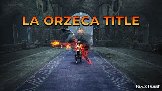 BDO  La Orzeca Title [upl. by Zimmerman464]