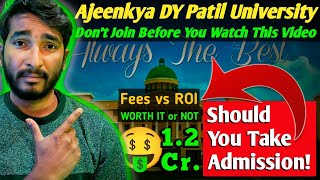 🤔 Ajeenkya DY Patil University Review 2024 Admission Placement amp Campus Life ⋮ The Rankers Vision [upl. by Boudreaux]