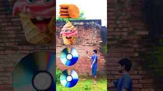 Cd to Biscuits icecream honey chocolate  funny vfx shorts ytshorts trending [upl. by Westbrooke]