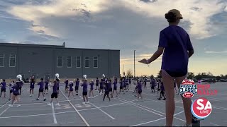 Boerne Greyhound amp Pieper Warrior marching bands to perform first halftime show of 2024 tonight [upl. by Keraj]