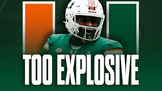 Miami Footballs Offense IS TOO EXPLOSIVE To Keep Up With  Miami vs Duke Reaction [upl. by Wadesworth]