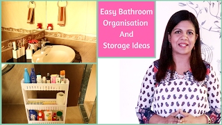 Bathroom Organization And Storage Ideas  Unfurnished Bathroom [upl. by Hosea]